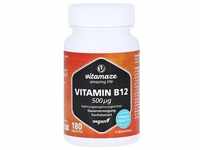 VITAMIN B12 500 μg hochdosiert vegan Tabletten 180 Stück