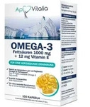Apovitalia Omega-3 Fetts&auml;uren 1000mg+12m 100 St