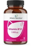Vitamin B12 1.000 &mu;g Lutschtabletten vegan 120 St