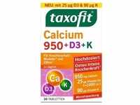 TAXOFIT Calcium 950+D3+K Tabletten 30 Stück
