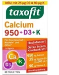taxofit Calcium 950 + D3 + K 30 St