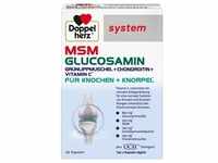 DOPPELHERZ MSM Glucosamin system Kapseln 60 Stück