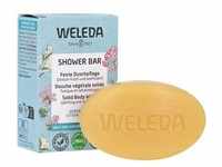 WELEDA feste Duschpflege Geranium+Litsea Cubeba 75 Gramm