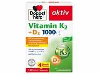 DOPPELHERZ Vitamin K2+D3 1000 I.E. Tabletten 120 Stück