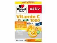 DOPPELHERZ Vitamin C 1000+D3+Zink Depot Tabletten 60 Stück