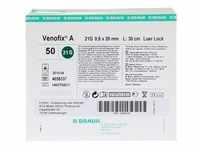 VENOFIX A Venenpunktionsb.21 G 0,8x19mm 30cm grün 50 Stück