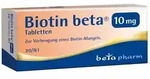 Biotin beta 10 mg 20 St
