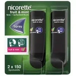 nicorette fruit & mint Spray zur Rauchentw&ouml;hnung 2 St