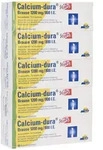 Calcium DURA Vit D3 Brause 1200 mg/800 I 50 St