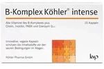 B-komplex K&ouml;hler Intense Kapseln 15 St