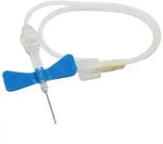 B. Braun Venofix Safety Venenpunktionsbesteck 23G, 30 cm, Blau 1 St