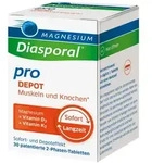 Magnesium Diasporal Pro Muskeln und Knochen DEPOT 30 St
