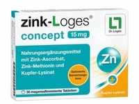 ZINK-LOGES concept 15 mg magensaftres.Tabletten 30 Stück