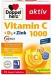 Doppelherz Vitamin C 1000 + D3 + Zink DEPOT 30 St