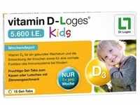 VITAMIN D-LOGES 5.600 I.E. Kids Kautabletten 15 Stück