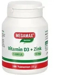 MEGAMAX&reg; Vitamin D3 und Zink 100 St