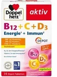 Doppelherz B12 + C + D3 Depot 30 St