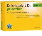 Dekristolvit D3 2000 I.E. pflanzlich Kap 60 St