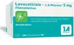 1A PHARMA LEVOCETIRIZIN 5MG 100 St