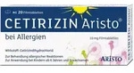 Cetirizin Aristo 10 mg Filmtabletten 20 St