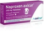 Naproxen axicur 250 mg 10 St