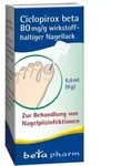 Ciclopirox beta 80 mg/g wirkstoffhalt.Na 6,6 ml