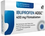 IBUPROFEN ADGC 400mg 10 St