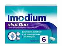 Imodium akut Duo Tabletten 6 Stück