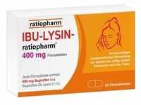 IBU-LYSIN-ratiopharm® 400 mg Filmtabletten Filmtabletten 20 Stück