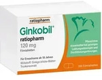 Ginkobil ratiopharm 120mg mit Ginkgo biloba 200 St