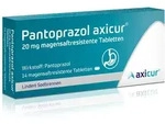 Pantoprazol axicur 20 mg 14 St