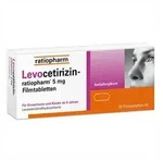 Levocetirizin-ratiopharm&reg; 5 mg 20 St