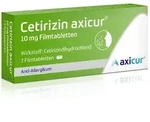 Cetirizin axicur 10mg Allergietabletten 7 St