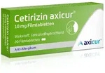 Cetirizin axicur 10mg Allergietabletten 20 St