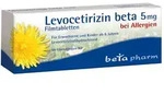 Levocetirizin beta 5 mg 50 St
