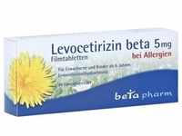 Levocetirizin beta 5mg Filmtabletten 20 Stück