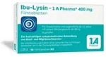 1 A Pharma Ibu-Lysin 400 mg 50 St