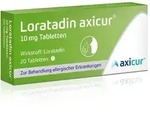 Loratadin axicur 10 mg Allergietabletten 50 St