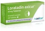 Loratadin axicur 10 mg Allergietabletten 100 St