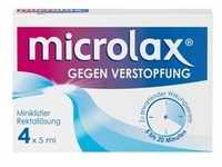 Microlax Rektallösung Klistiere 4x5 Milliliter