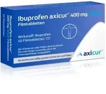 Ibuprofen Axicur 400 mg akut Filmtablett 10 St