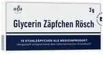 Glycerin Z&auml;pfchen R&ouml;sch 3g 10 St