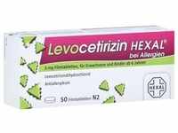 Levocetirizin HEXAL bei Allergien 5mg Filmtabletten 50 Stück