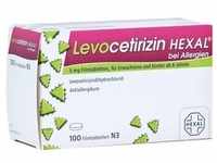 Levocetirizin HEXAL bei Allergien 5mg Filmtabletten 100 Stück