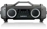 Lenco SPR-200 schwarz &ndash; Kompakter FM-Radiorekorder mit USB & SD
