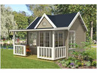 Mein schöner Garten DE Alpholz Gartenhaus Clockhouse -Oxford 44 ISO