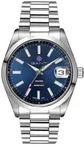 Eastham, 42mm, silber/blau