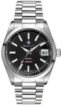 Eastham, 42mm, silber/schwarz
