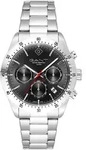Greenfield, 41mm, silber/schwarz