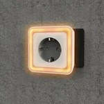 M&uuml;ller Licht LED Nachtlicht/ Steckdose MISAM D&auml;mmergunssensor 0,5W amber 815 NODIM